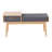 Himmel Upholstered Storage Bench with Drawer-1763460257