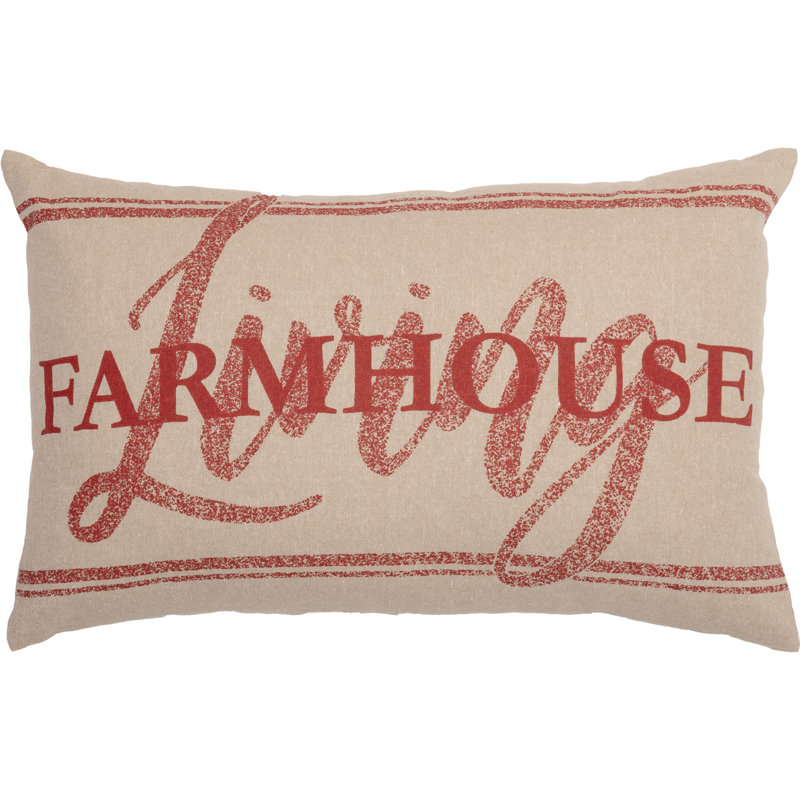 Sawyer Mill Solid Colour Cotton Reversible Throw Pillow
