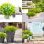 20 paquets de plantes artificielles artificielles pour l'extérieur (jaune)-316510058