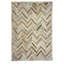 Plutus Cowhide Chevron Area Rug-1871890592