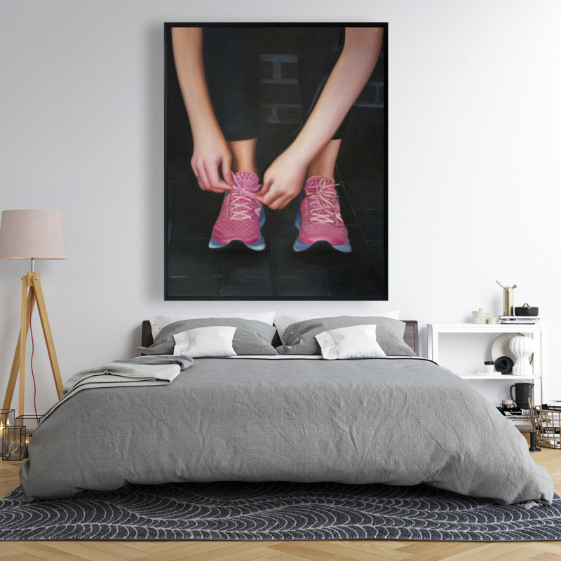 Ready For The Race Print On Canvas