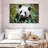 Panda With Bamboo-107703059