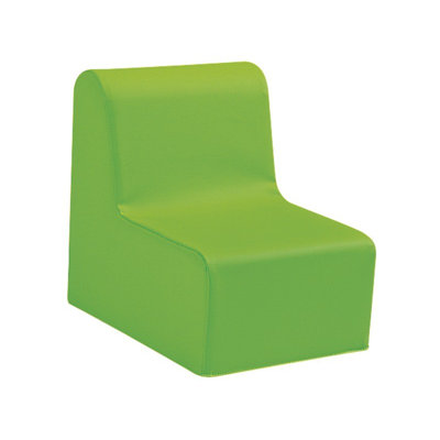 Chaise basse droite de base - Hauteur du siège: 12 po