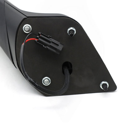 Black Hood Mirrors Compatible With New Freightliner Cascadia 2018-2021 Pair