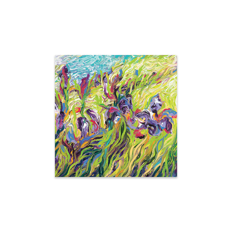 " Irises II " by Iris Scott