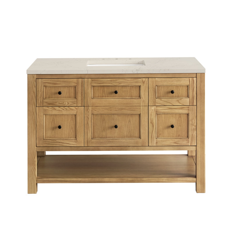Breckenridge 48'' W Single Vanity, Light Natural Oak, Siberian