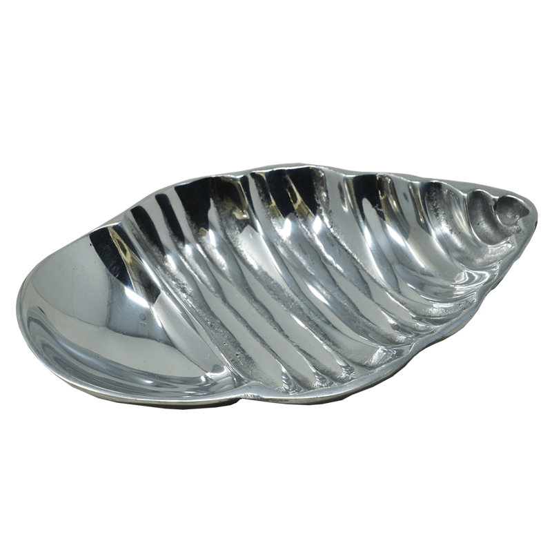 Pewter Half Shell Tray