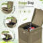 Poubelle à couvercle manuel 32 gallons Devoko-97277281