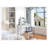 Mirror Desktop Dressing Table, 2 Drawer Dressing Table, Suitable for Female and Girl Home Offices