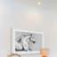 «White Mane», reproduction encadrée-20656082