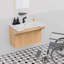 Meuble-lavabo mural simple 32 po avec surface solide-1744078523