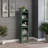Four-tier Glass Door Cabinet-2052396124