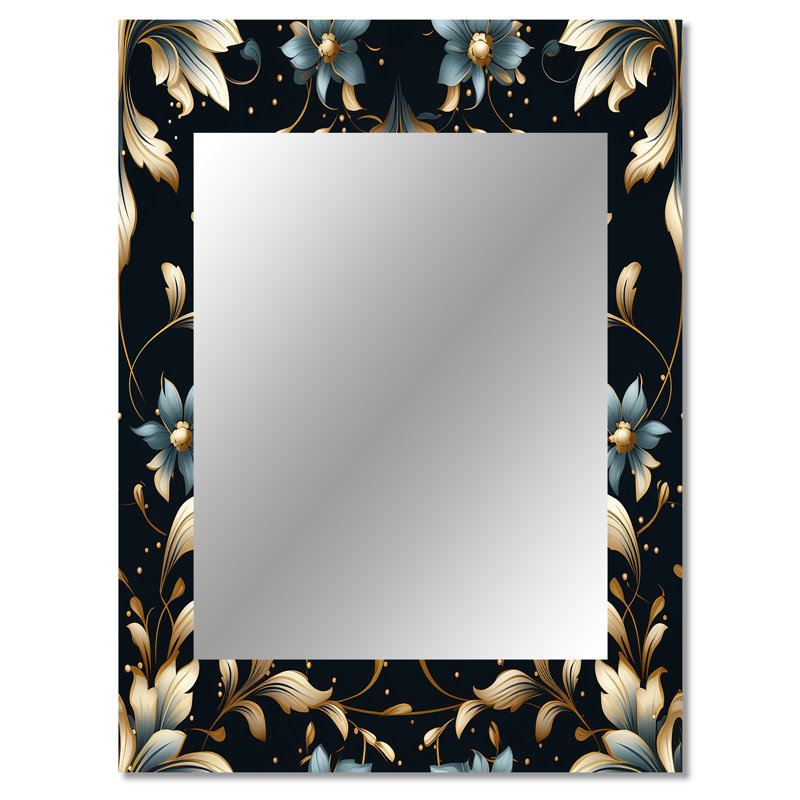 Motif floral de luxe Kerith, 40 po x 30 po