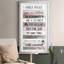 «Girls Rules - Art encadré», reproduction d'art textuel-507190861-507190863