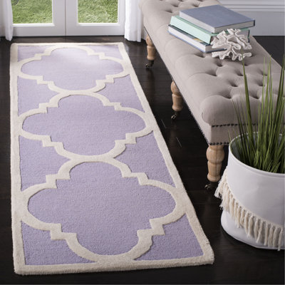 Tapis en laine touffeté à la main Sanyla