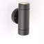 Metcalfe Powder Coated Finish 2 - Bulb 15.8cm H Outdoor Armed Sconce