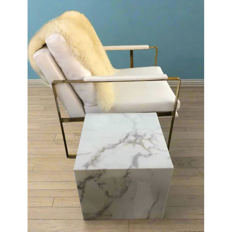 Table d'appoint en marbre Medellin