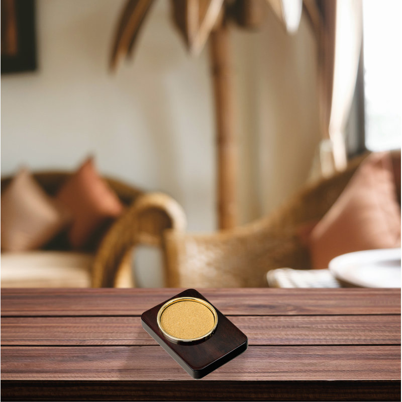 Wood Rectangle 1 Piece Coaster