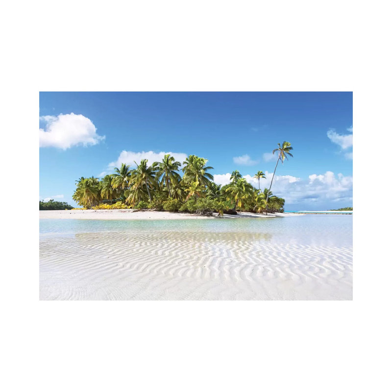 One Foot Island, Aitutaki, Cook Islands II by Matteo Colombo - Wrapped Canvas Gallery-Wrapped Canvas Giclée