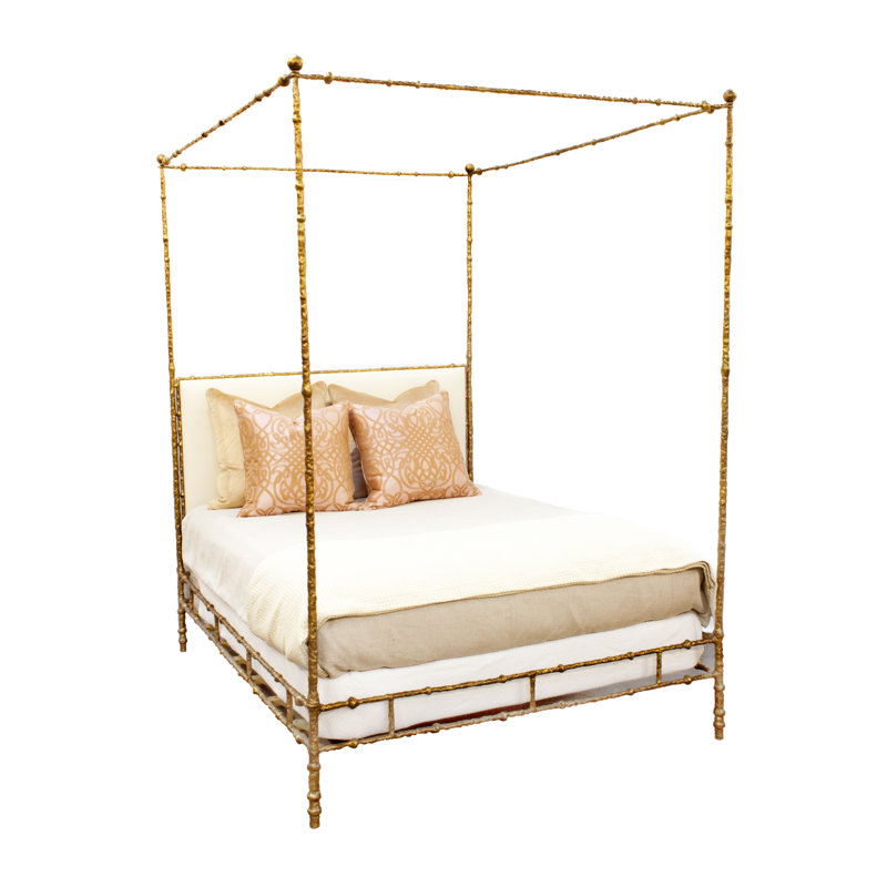 Diego Eastern King Upholstered Canopy Bed