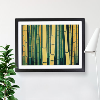 Edgy Bamboo Forest - Single Picture Frame Print