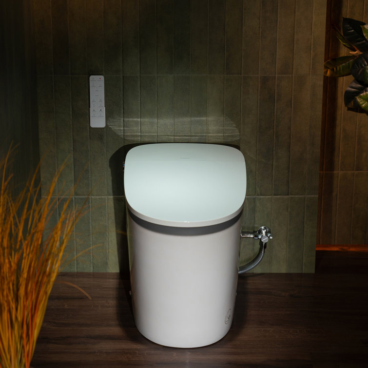 Vital Smart Bidet Toilet with Auto Open/Close, Foot Sensor, 1000 Gram MaP Flushing Score, Automatic Flush, Foam Shield, Heated Seat, and ADA-Compliant Chair Height Design