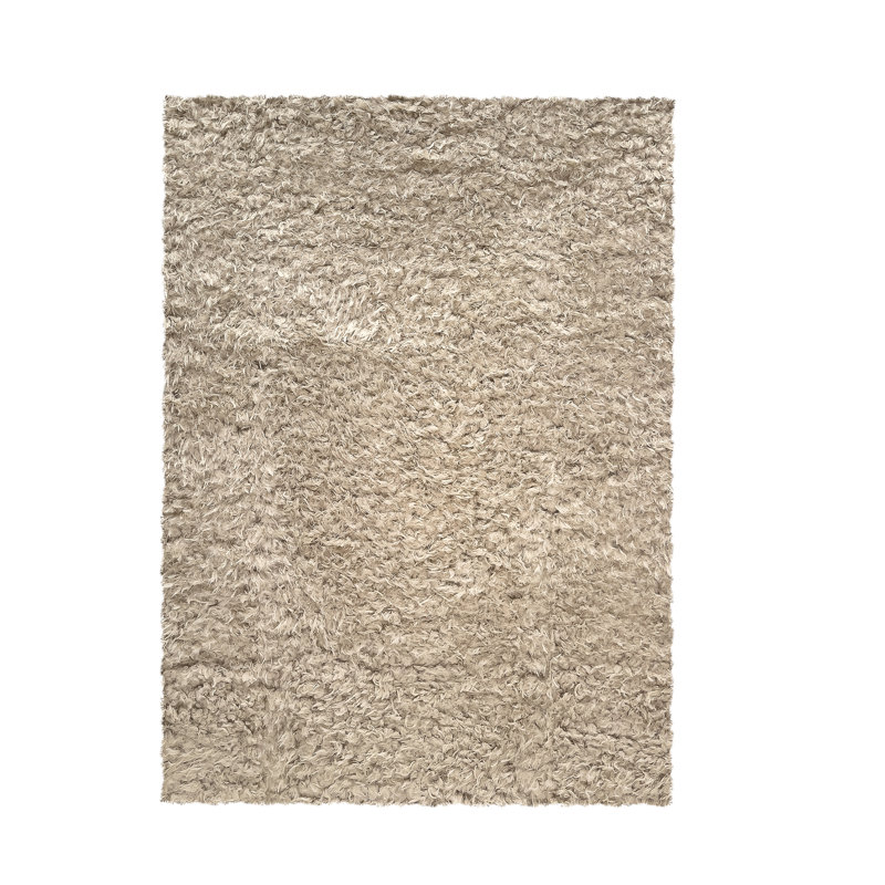 Hinde Montana Beige Rug, Rectangle 60 x 110cm