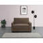 Matt 2 Seater Velvet Sofa Bed-98583089