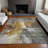 Machine Washable Indoor/Outdoor Claudian ACN1632 Gold Rug-104235714