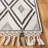 Gaetana Hand Tufted Jute/Cotton Geometric Rug in Gray/Ivory-2072455987