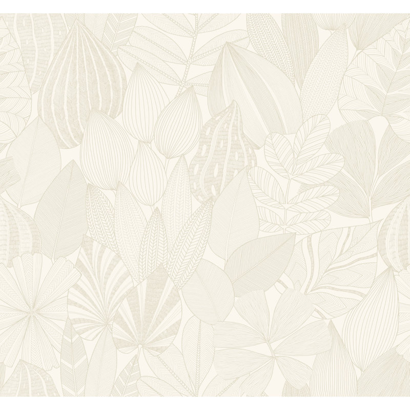 Mathias Green Botanical Wallpaper, White