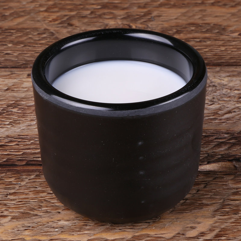 Tasse à expresso en mélamine Zen, Noir
