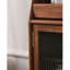Commode d'appoint simple et rétro en bois massif-1044191621