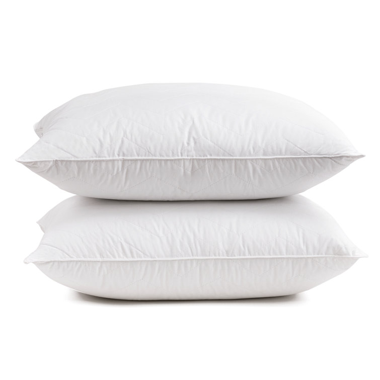 Pillows Standard Size 2 Pack for Sleeping, Soft and Supportive Bed Pillow  for Side and Back Sleepers, Down Alternative Hotel Collection Pillows Set  of