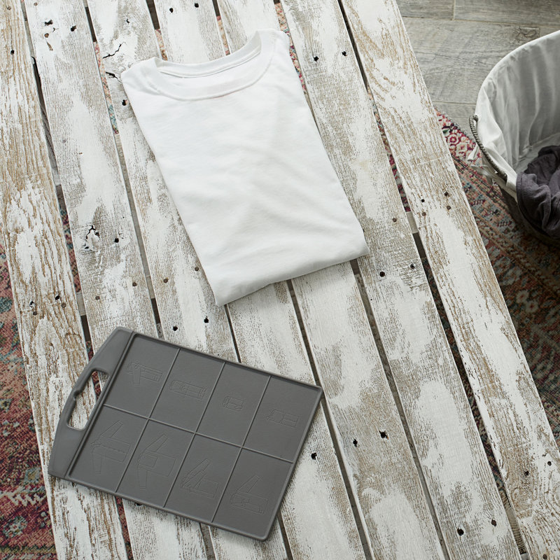 Shirt Folding Board For T-Shirts, Polos And Dress Shirts