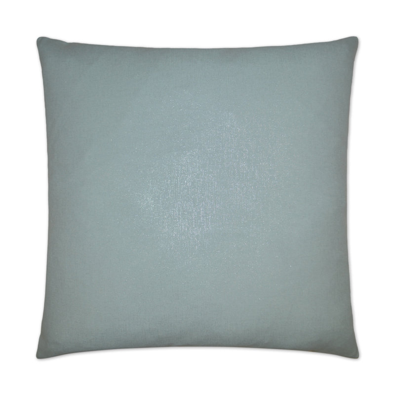 Shimmer Pillow Cover & Insert, Spa, Square 20"