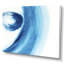 Coups de pinceau bleus sur blanc - peinture sur toile-67236683-67236672