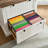35"Wide 2 -Drawer File Cabinet,Modern Farmhouse Office Storage Cabinet For Study Room, Living Room-539820324
