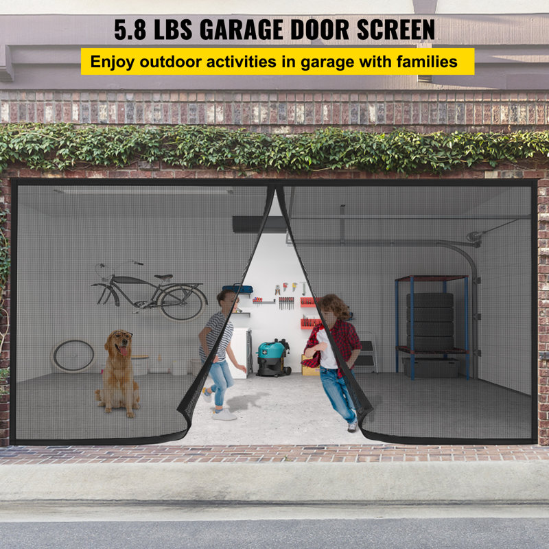 Fiberglass Folding Garage Door, 548.6cm W x 213.4cm H