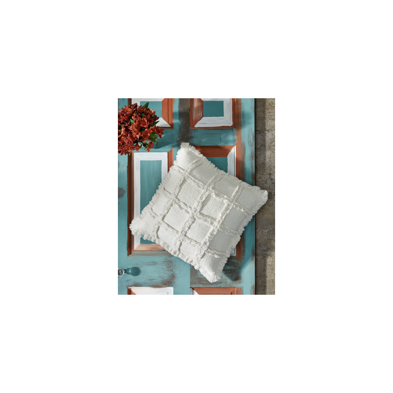 Square Cotton Pillow Cover & Insert