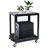 Media Cart Duty AV Cart Fit for Offices and Schools with Universal Wheels