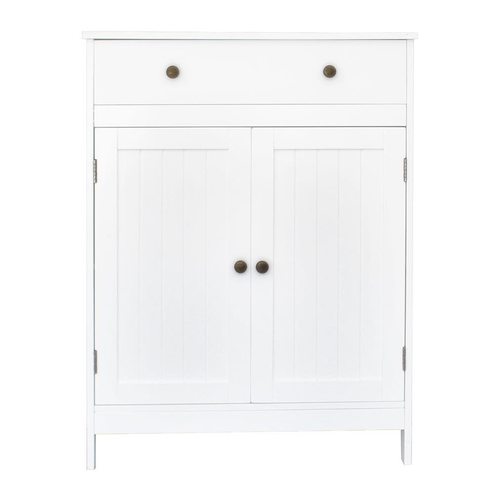 Centeio 60.96Cm W x 81.28Cm H x 30.48Cm D Free-Standing Bathroom Cabinet