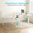 Electric Standing Desk With Memory Controller, Height Adjustable Standing Desk With Versatile Hooks,L-Shaped Standing Desk For Home Office-2066008417-2063013237