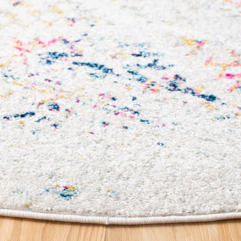 Sachiko Performance Geometric Rug, Round 9'