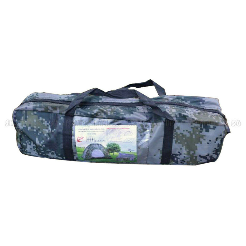Tente pliable de camping d'extérieur imperméable pour 3-4 personnes