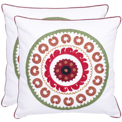 Square Cotton Pillow Cover & Insert