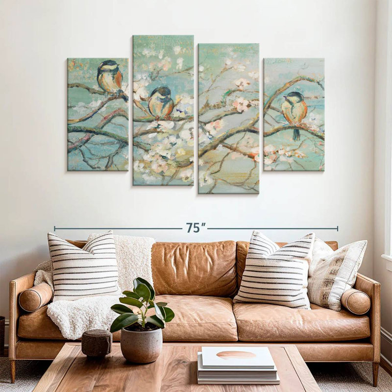 Brampt Spring Branch With Birds