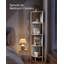 Alverna 156cm H x 32cm W Corner Bookcase-809812675
