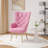 Pureza Velvet Wingback Chair-793981958