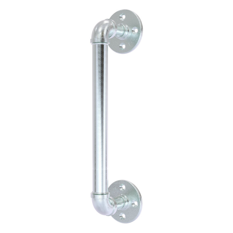 Poignée barre barre centrale Bayer, Chrome poli, 18"